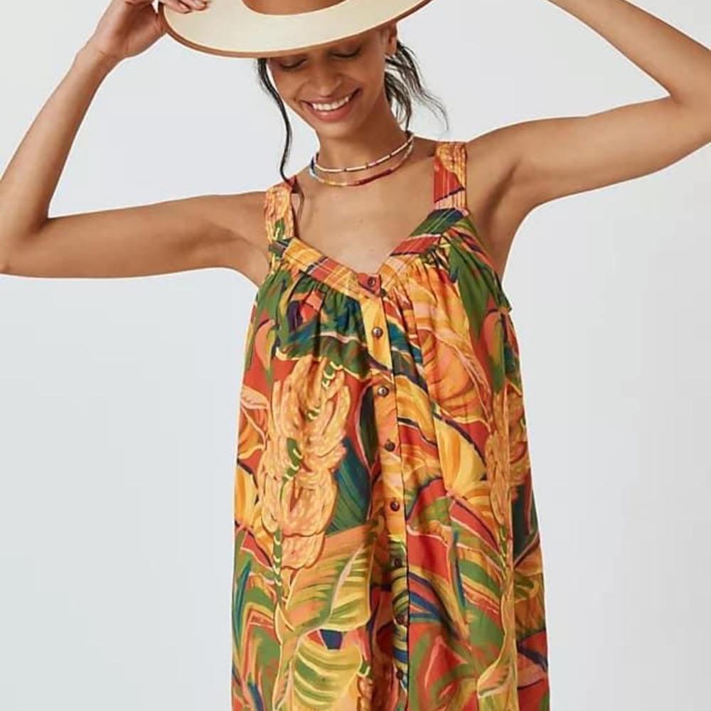 Farm Rio Tropical Mini Dress NWT